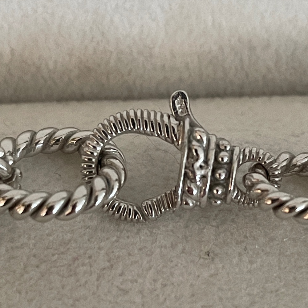Judith Ripka Sterling Silver Necklace - Picture 4 of 4